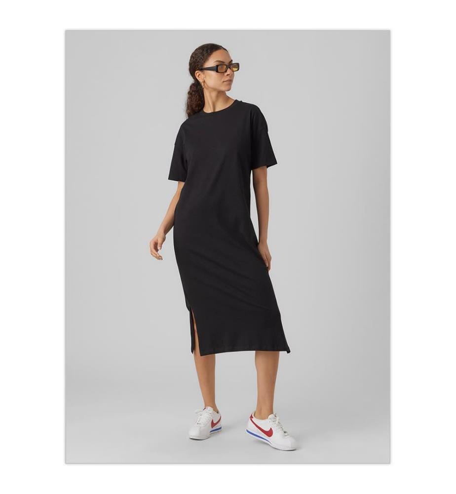 Langes Kleid Molly - Schwarz