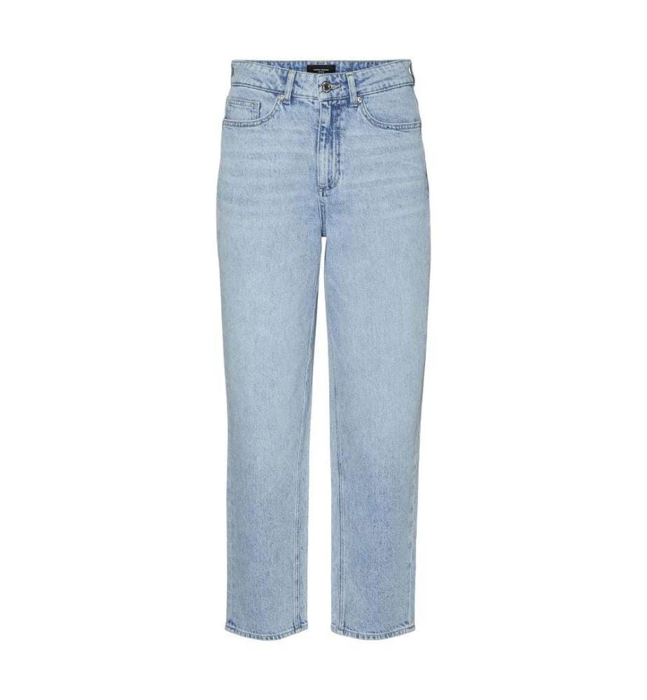 Tessa Mom Jeans - Blue