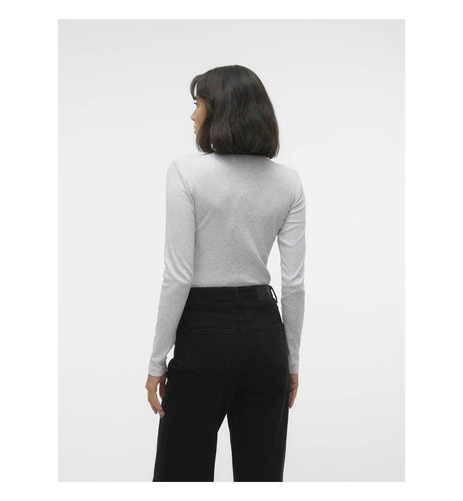 T-Shirt Manches Longues Chloe - Gris Clair