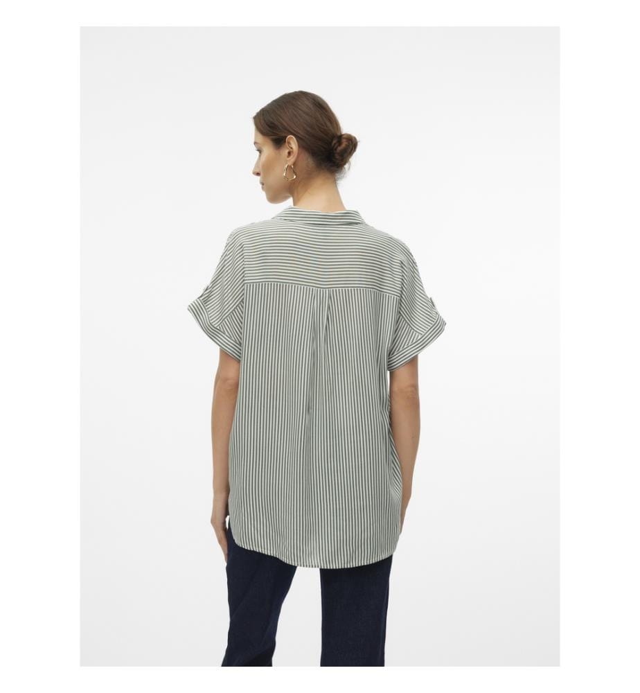 Shirt - Tusche / Schneeweiss