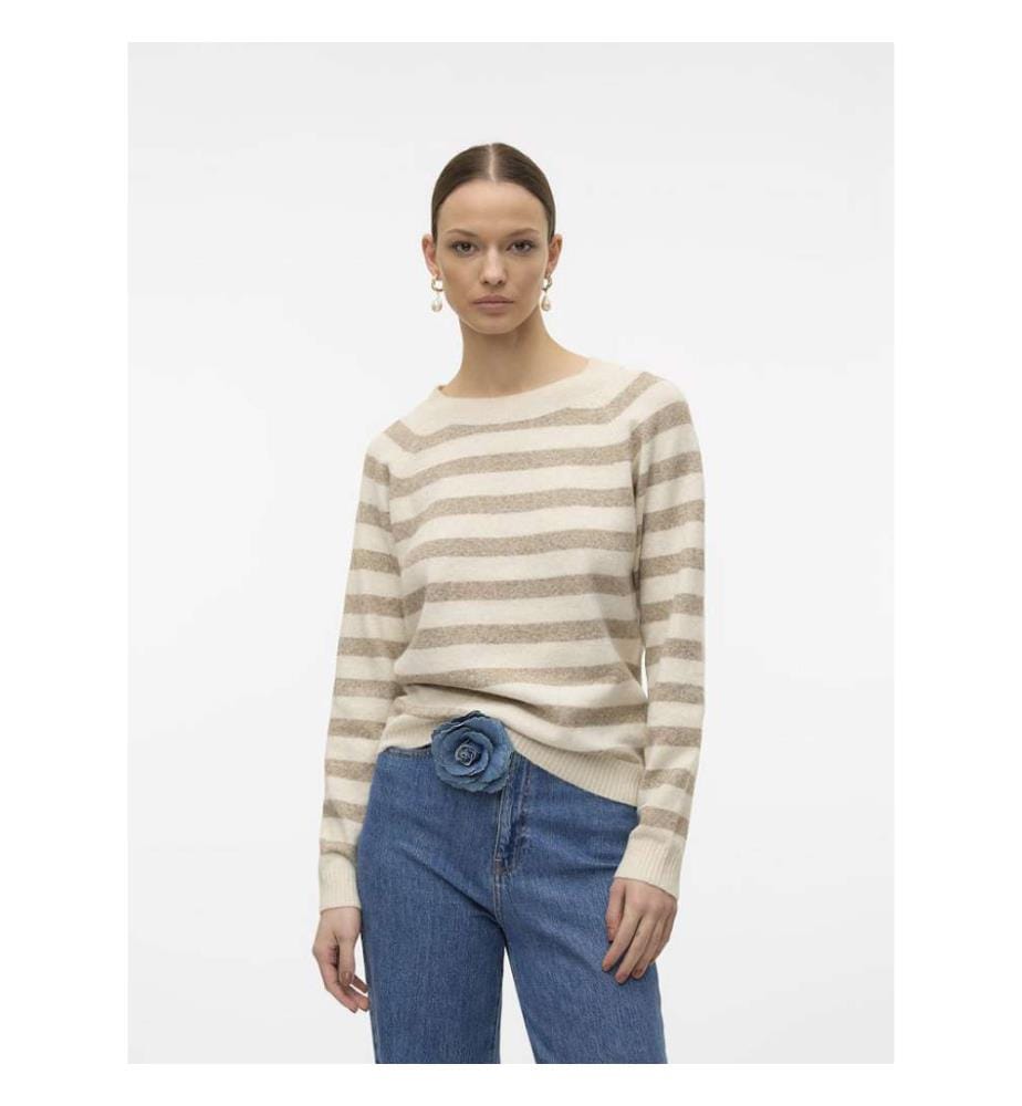 Pull-Over - Mandel / Baumwolle