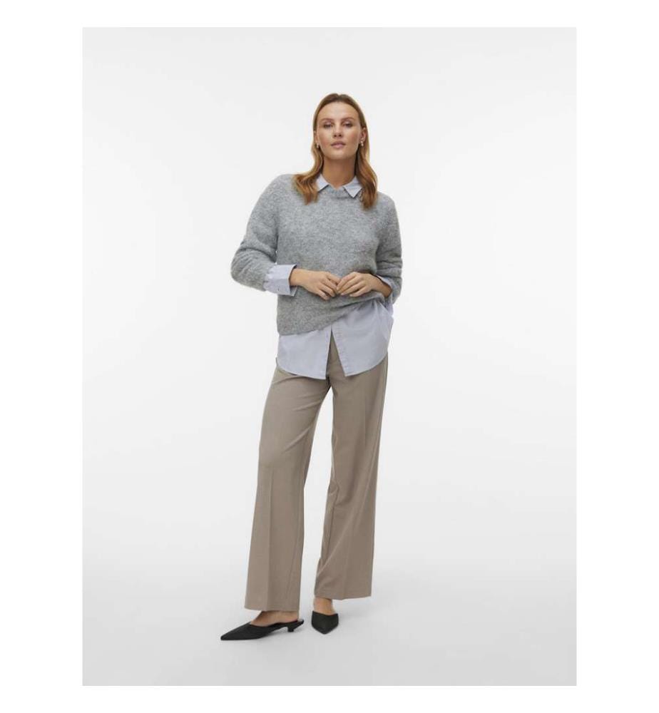Pull-Over - Mittelgrau