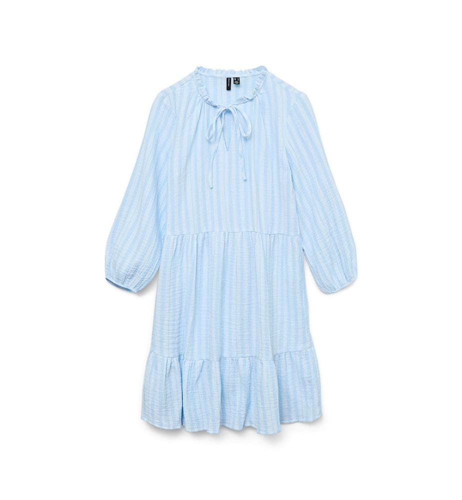 Midi-Kleid - Airy Blue Snow White