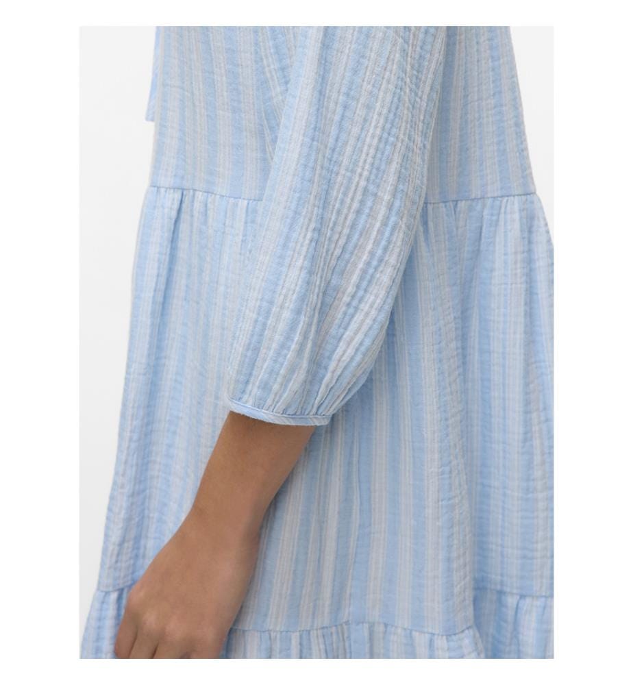 Midi-Kleid - Airy Blue Snow White