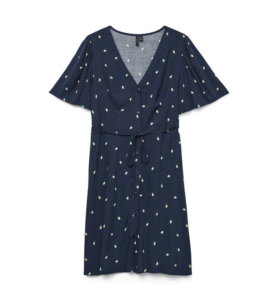 Kurzes Kleid - Black Cherries