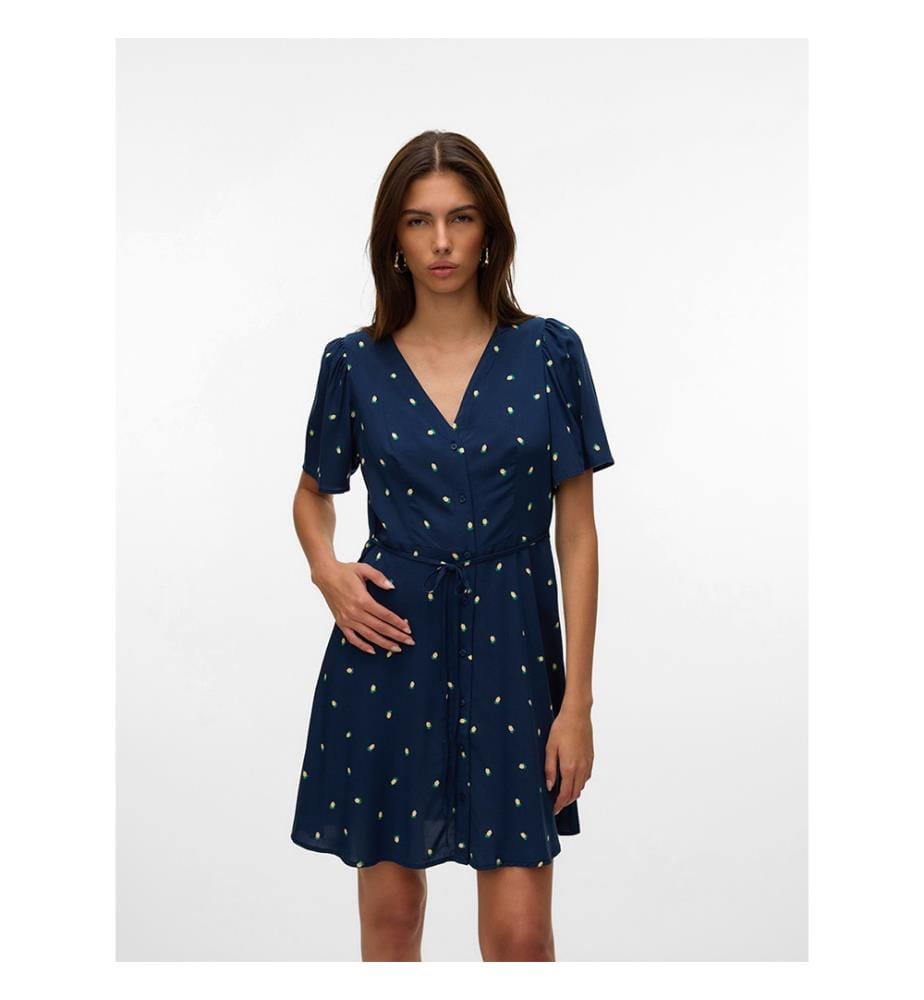 Kurzes Kleid - Black Cherries