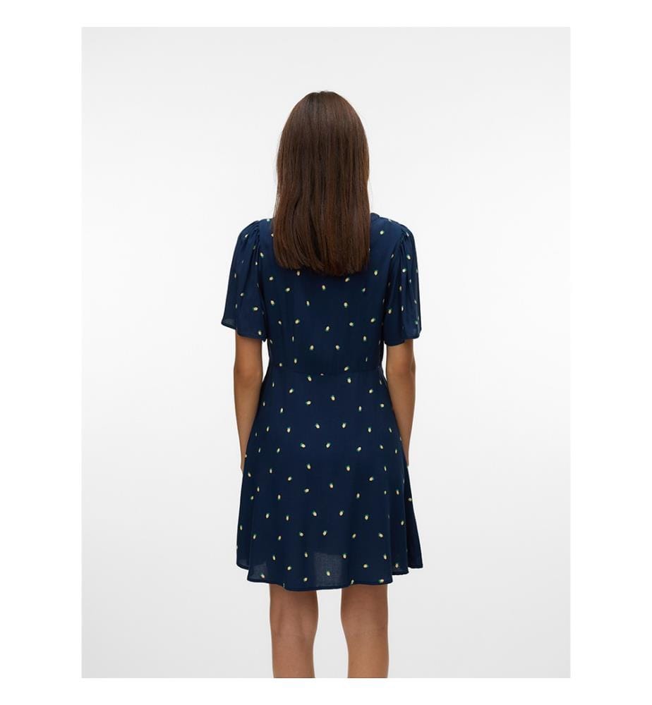 Kurzes Kleid - Black Cherries