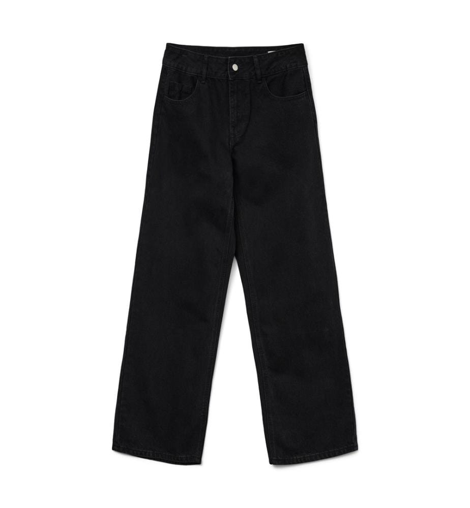 Jeans - Schwarz Spülen