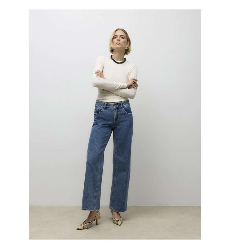 Jeans - Denim Mittelblau