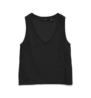 Regular Fit Tanktop - Schwarz