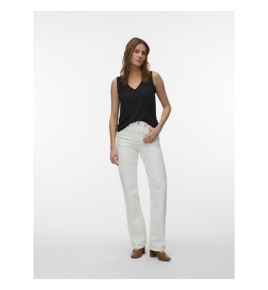 Regular Fit Tanktop - Schwarz