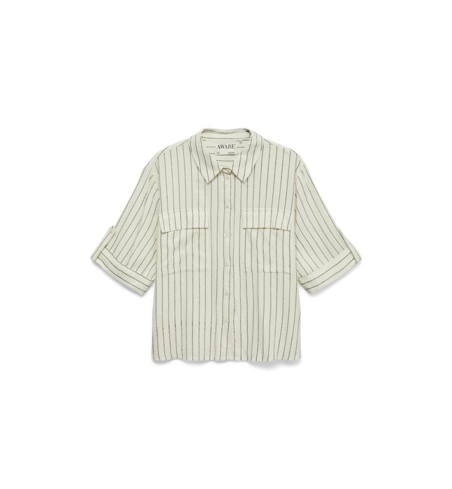 Hemd Loose Fit - Creme