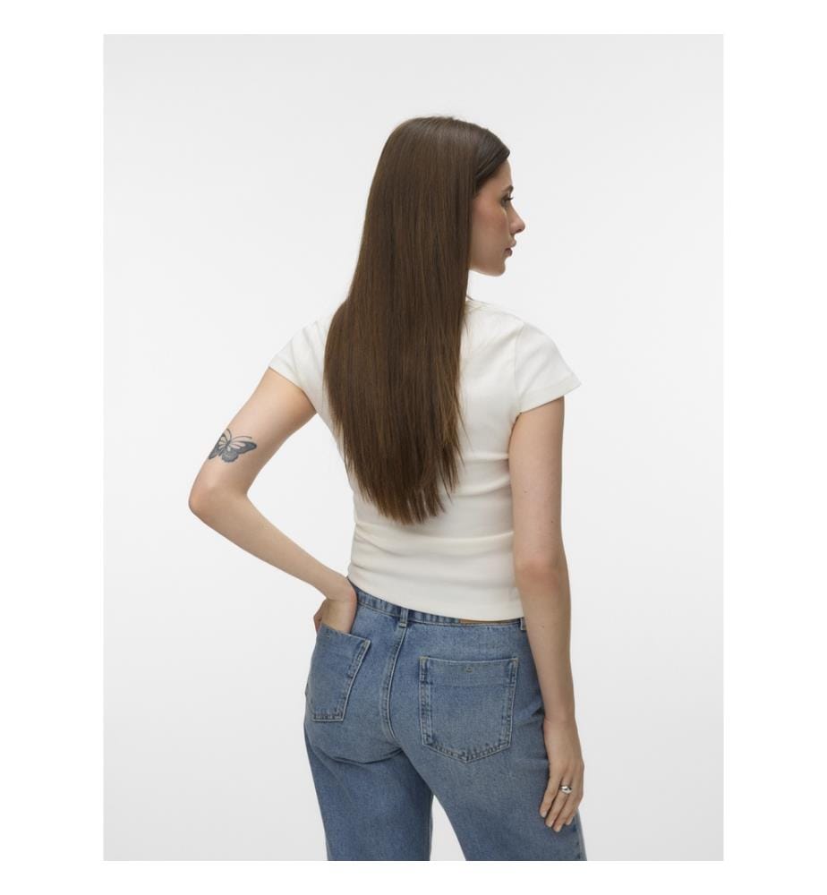Tight Fit Top - Weiss