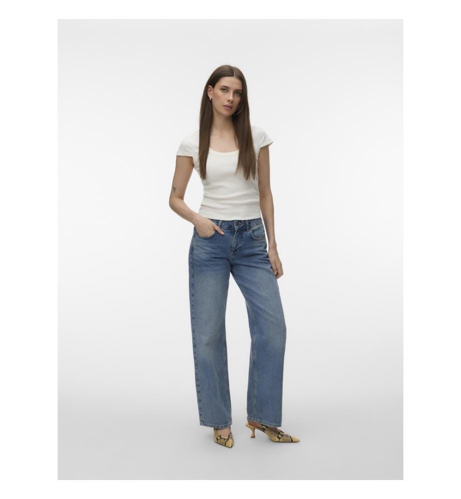 Tight Fit Top - Weiss