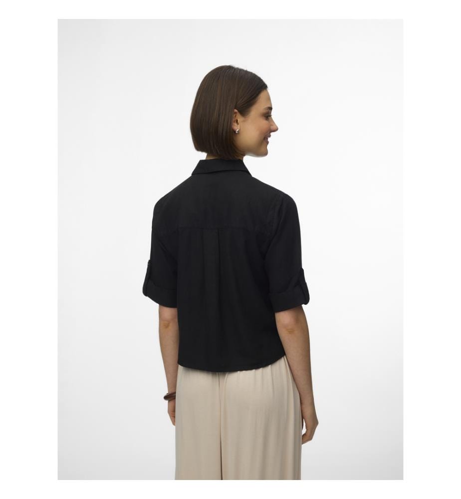 Hemd Loose Fit - Schwarz