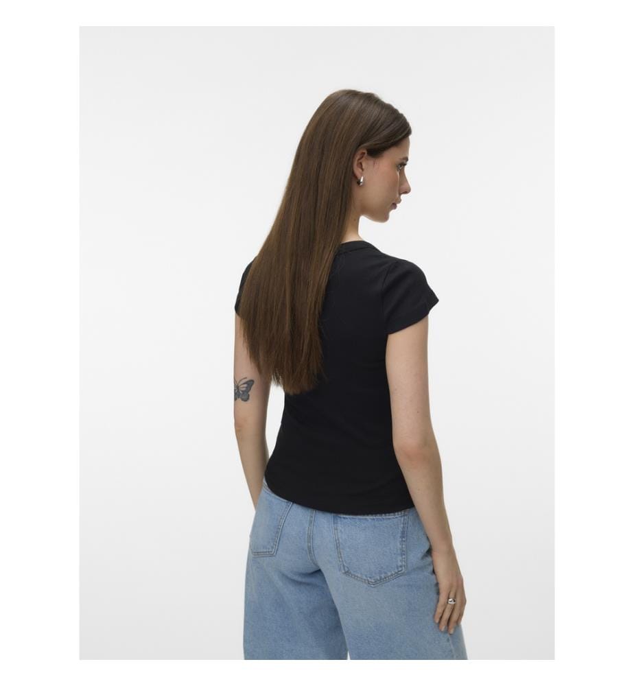 Top Tight Fit - Schwarz