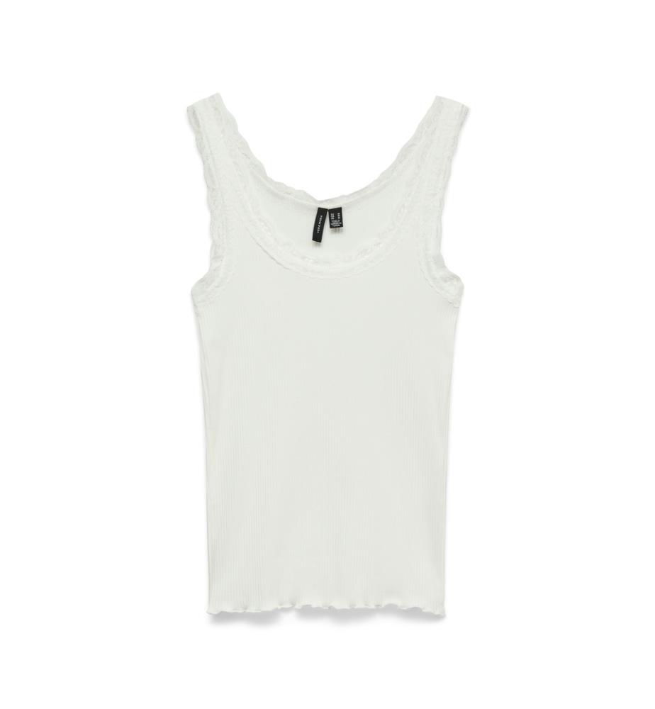 Slim Fit Top - Weiss