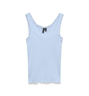 Top Slim Fit - Hellblau