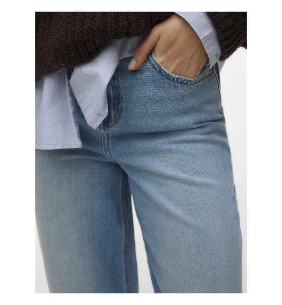 Jeans - Light dyed denim blue