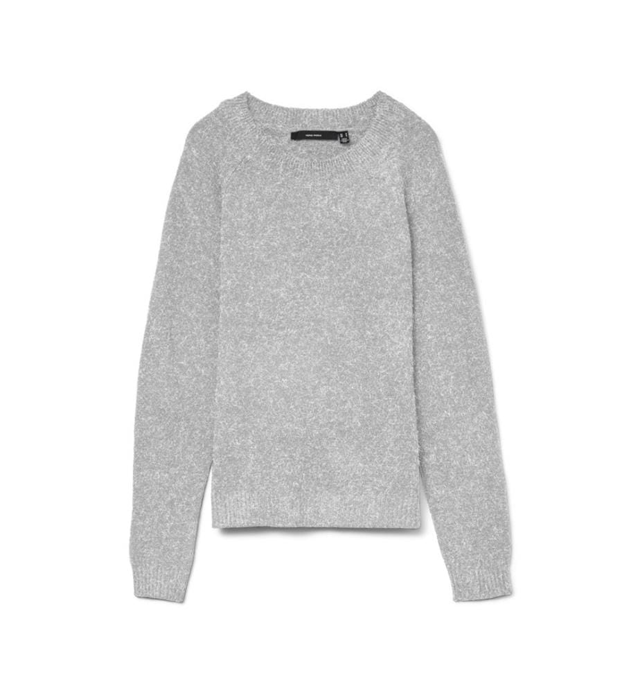 Pullover – Aqua-Grau-Melange