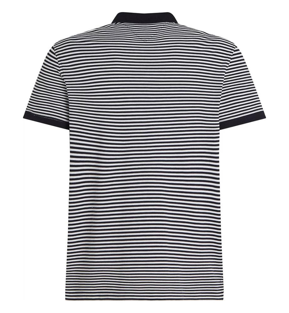 Poloshirt Regular Fit - Schwarz und Weiss