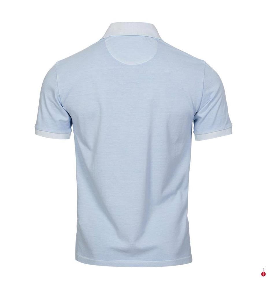 Sunfaded Polo - Kühles Blau
