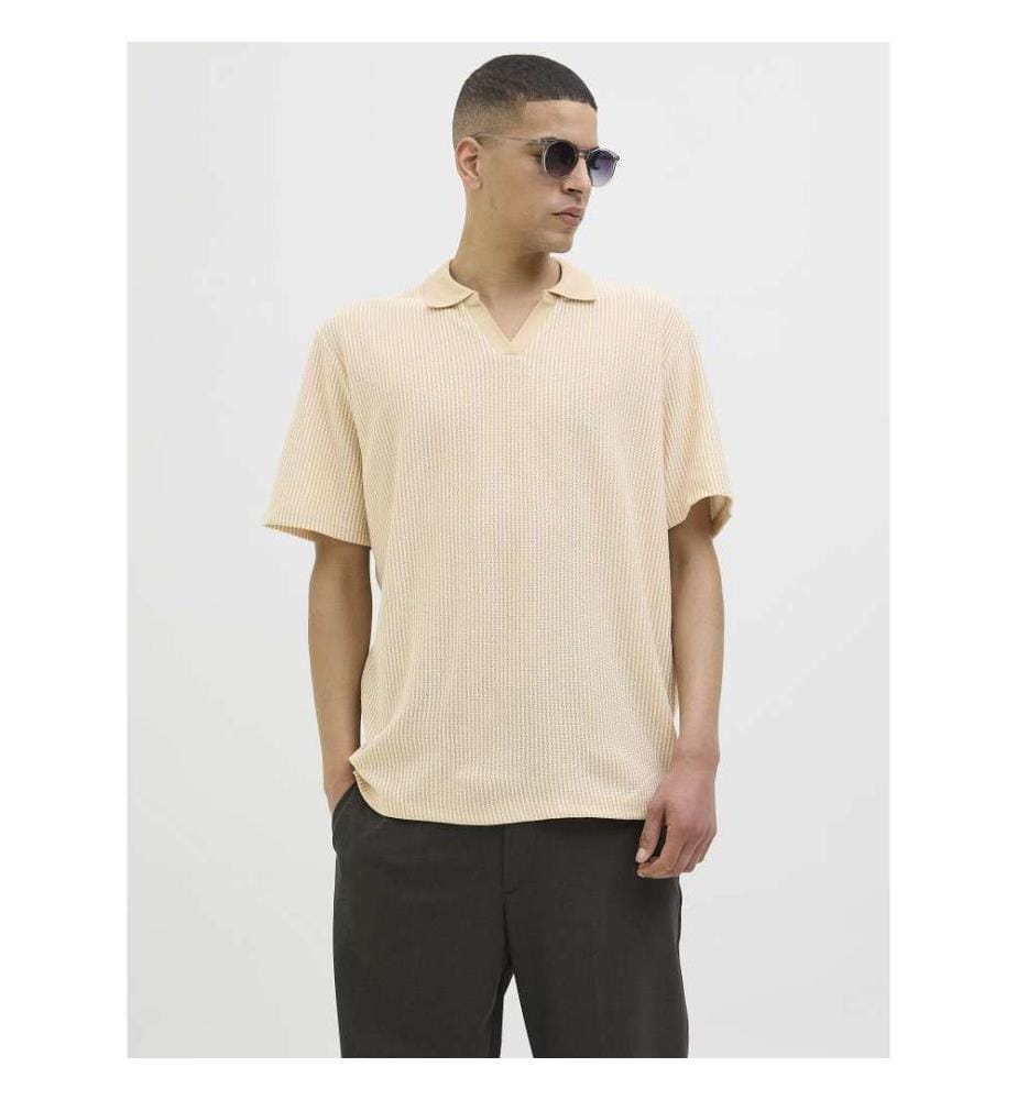 Polo - Jaune/Blanc