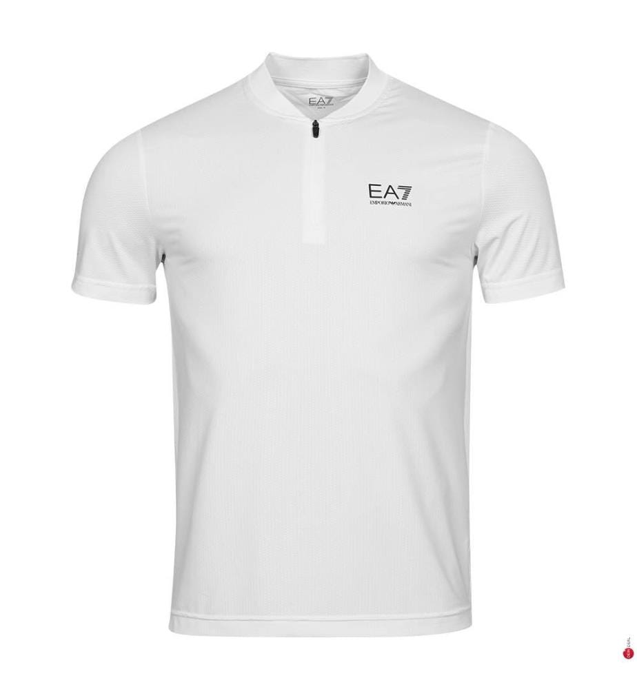 Tunesisches Tennis Pro Polo-Shirt - Weiss