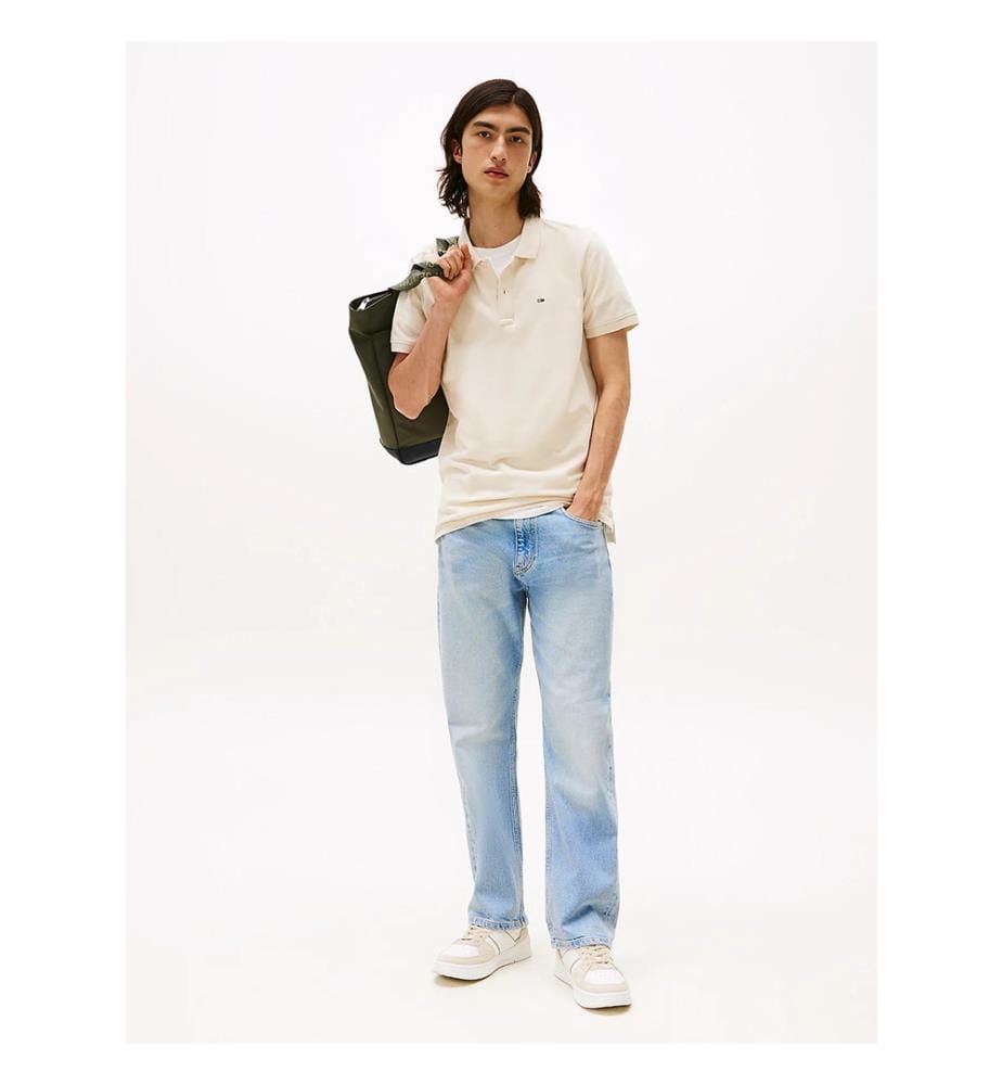 Poloshirt Slim Fit - Beige
