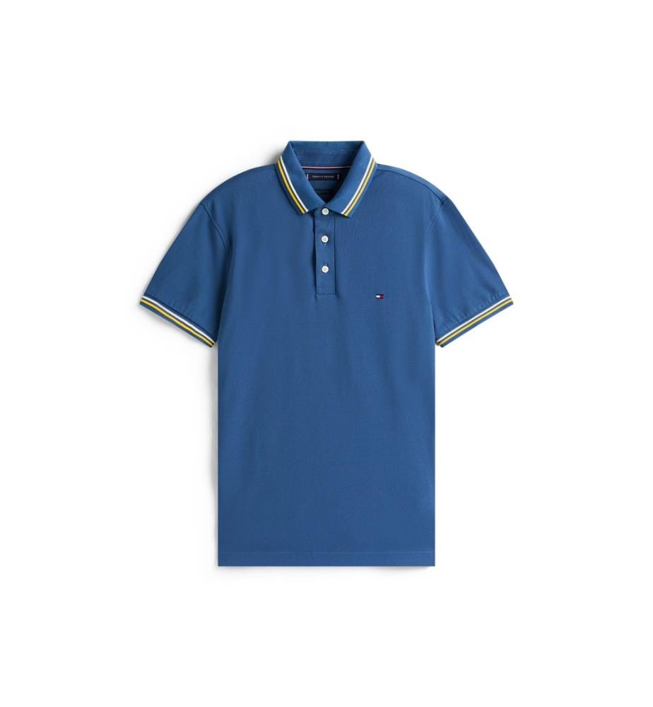 Polo Slim Fit - Bleu