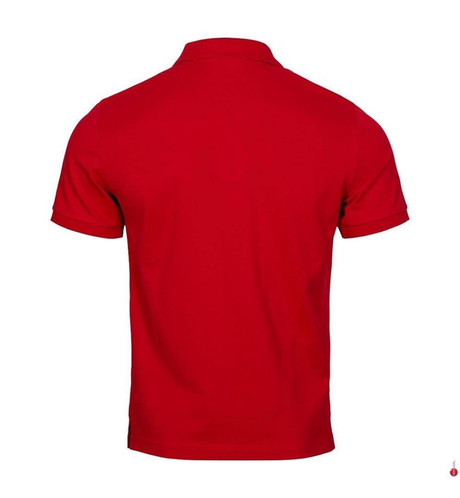 Shield Regular Fit Piqué-Poloshirt - Ruby Red