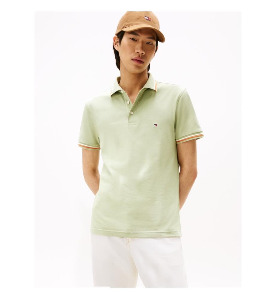 Polo Slim Fit - Vert Clair