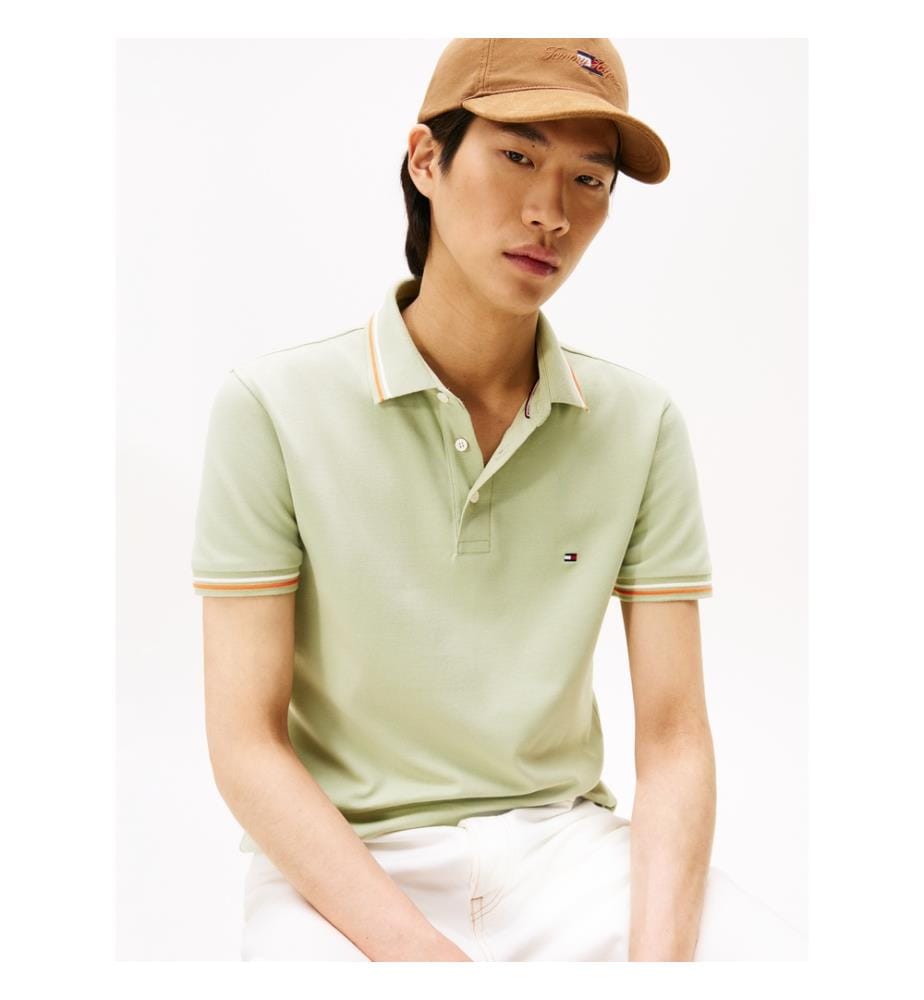 Polo Slim Fit - Vert Clair