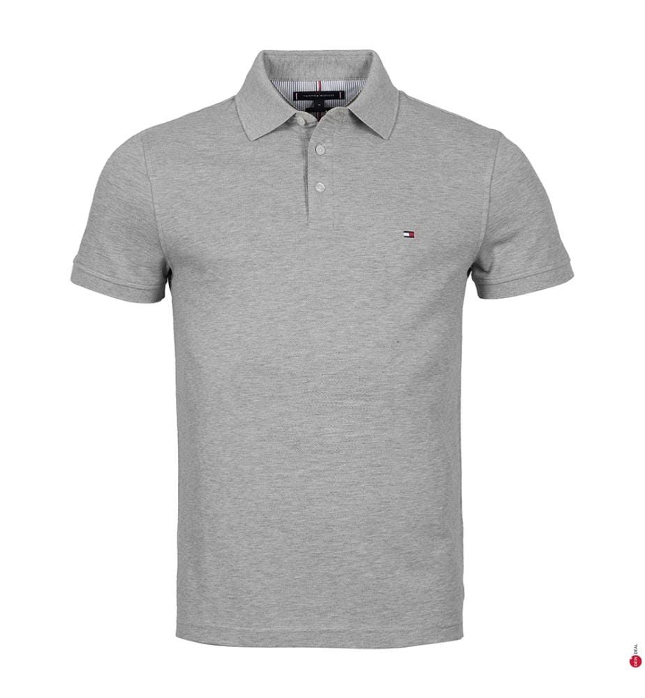 Polo 1985 Slim Fit - Gris Clair
