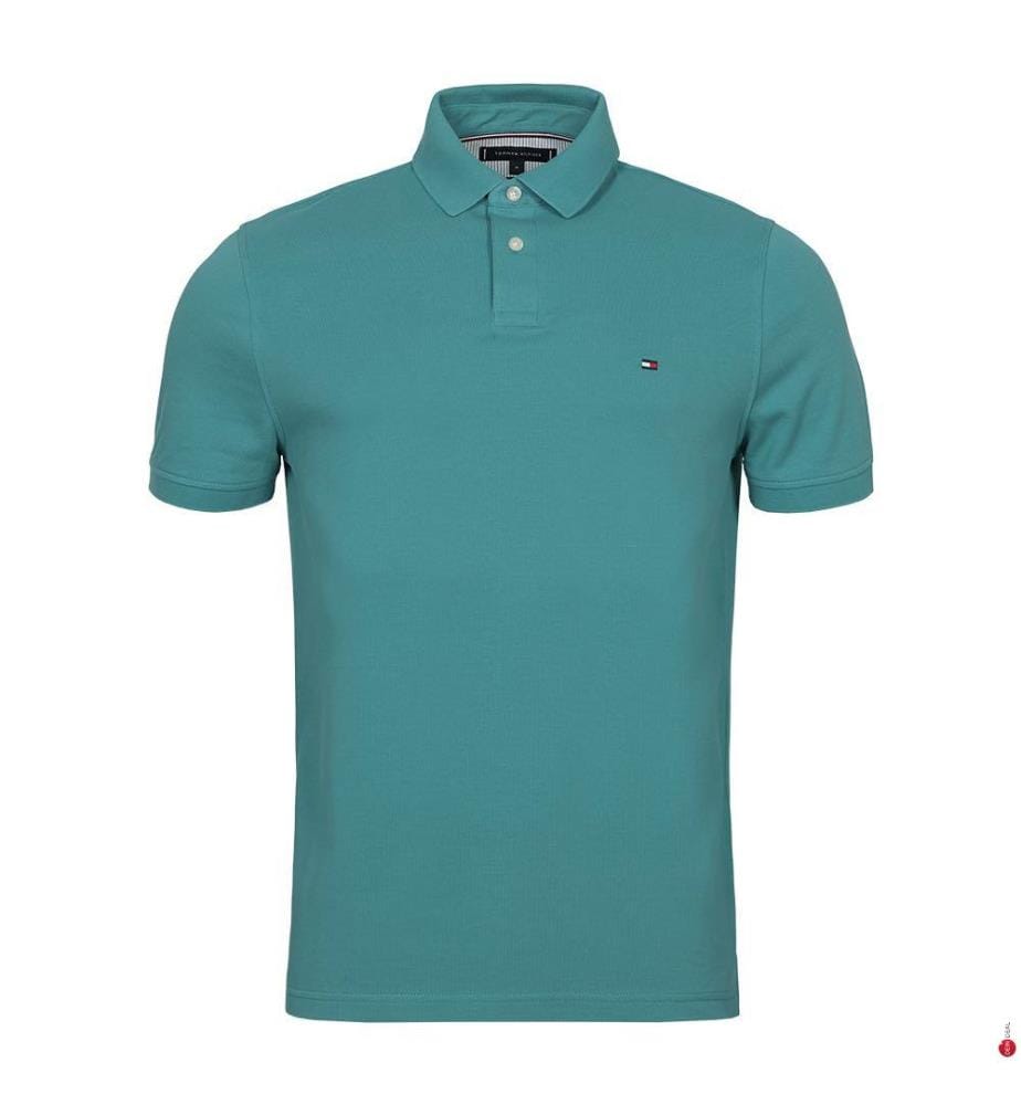 Polo-Shirt Regular Fit - Grün