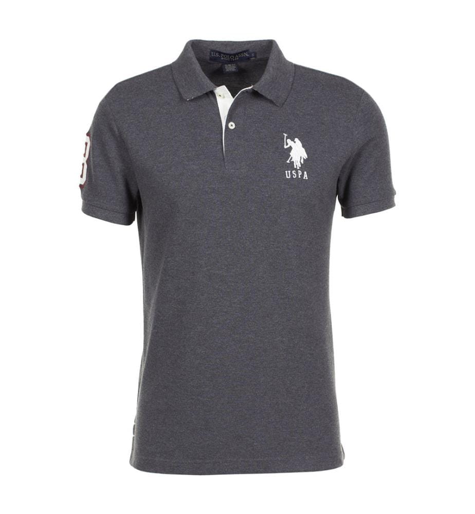 Poloshirt Big Logo - Dunkelgrau