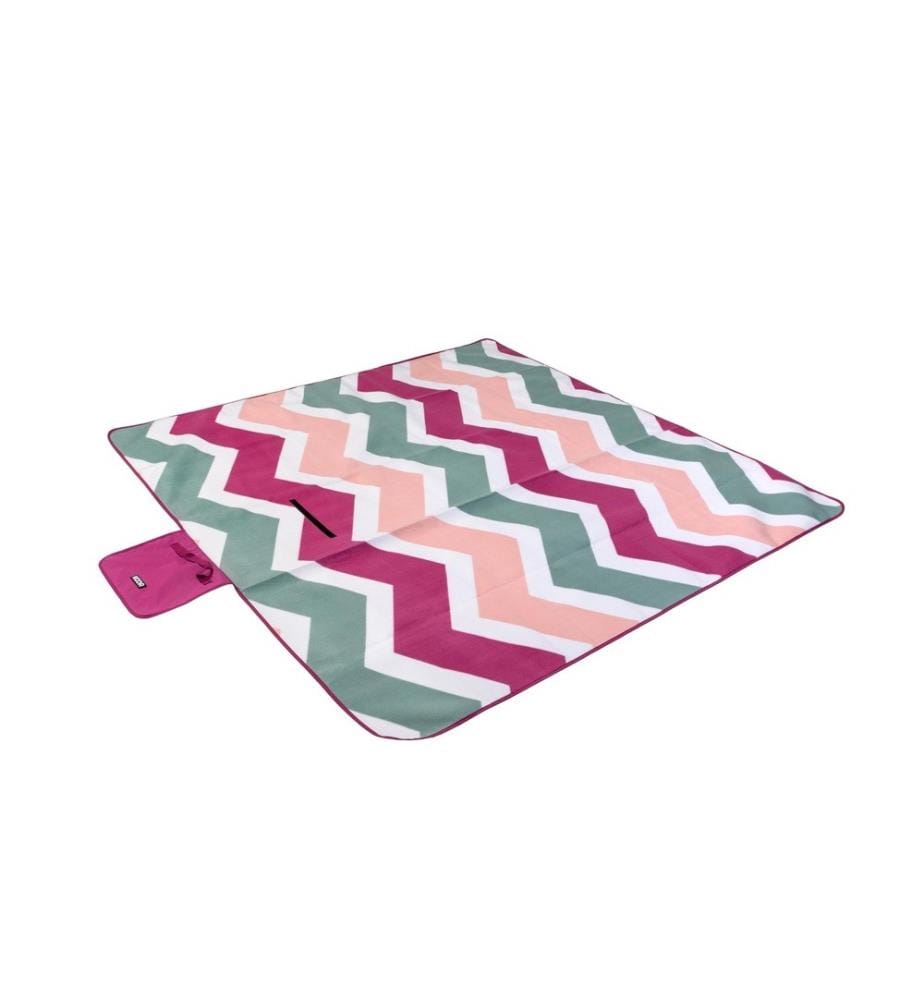KOOR - Picknickdecke Monte-Magenta 200 x 200 cm