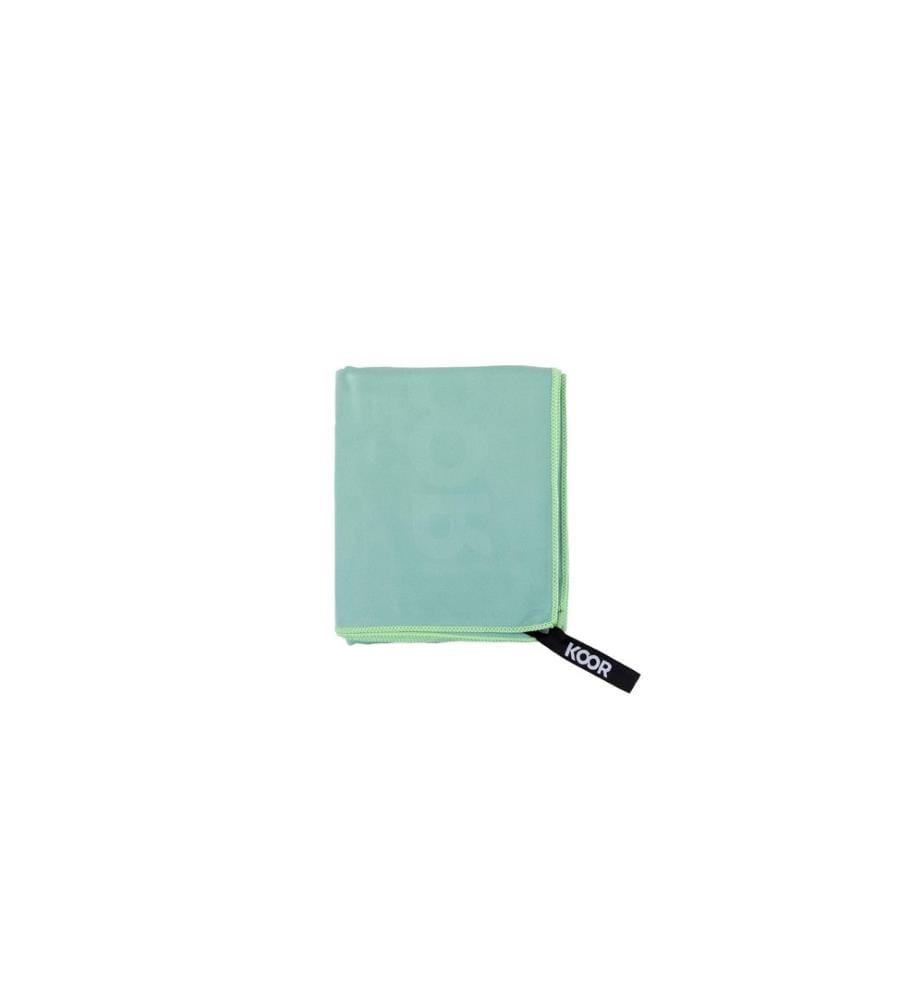 KOOR - Serviette de bain Silva Verde L 80 x 130 cm