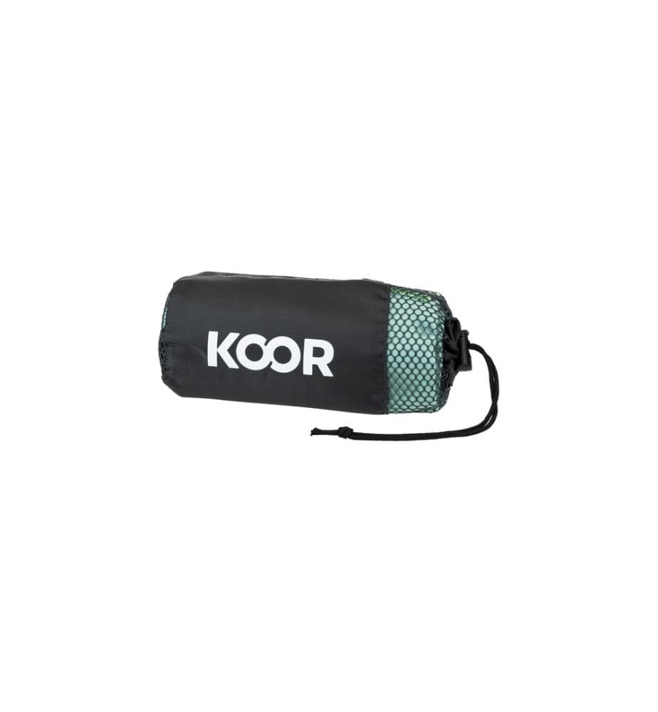 KOOR - Serviette de bain Silva Verde L 80 x 130 cm