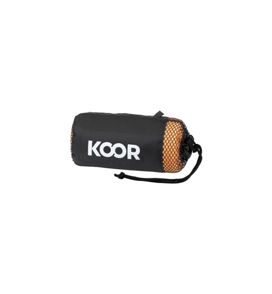 KOOR - Serviette de bain Silva Onda Arancia L 80 x 130 cm