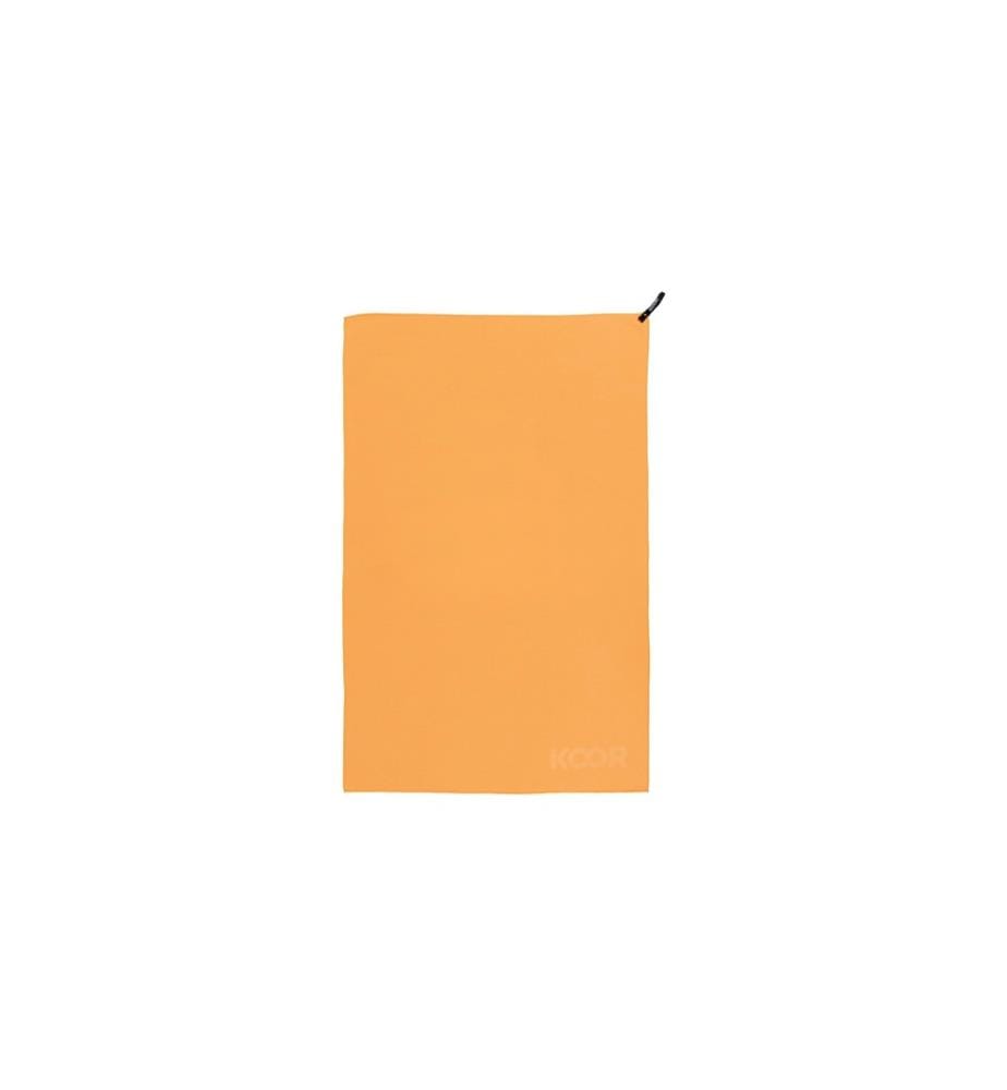 KOOR - Badetuch Silva Onda Arancia 3er-Pack L 80 x 130 cm