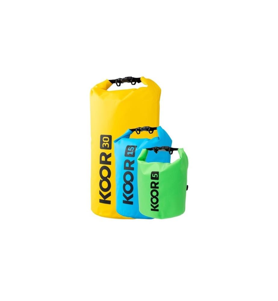 KOOR - Dry Bag Zaaino Gelb 15 l