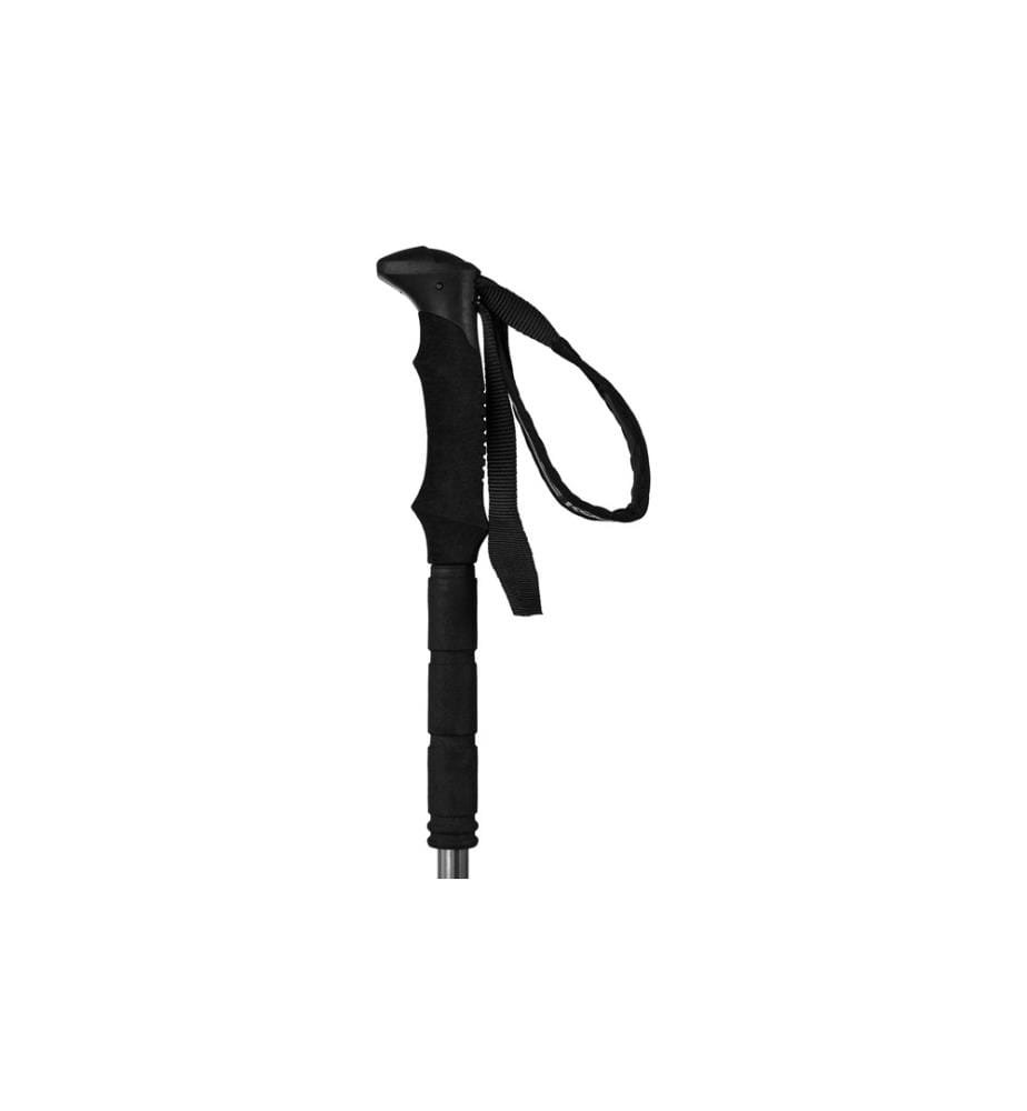 KOOR - Wanderstock Aluminium Rivoola Schwarz/Silber