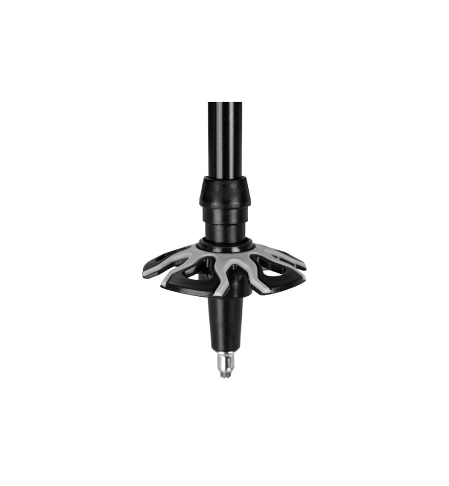 KOOR - Wanderstock Aluminium Rivoola Schwarz/Silber