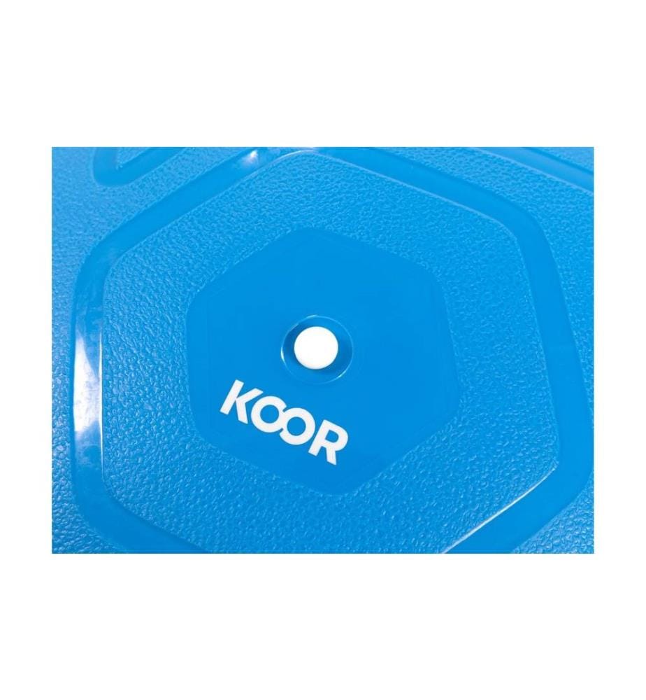 KOOR - Gymnastikball 65 cm, Blau