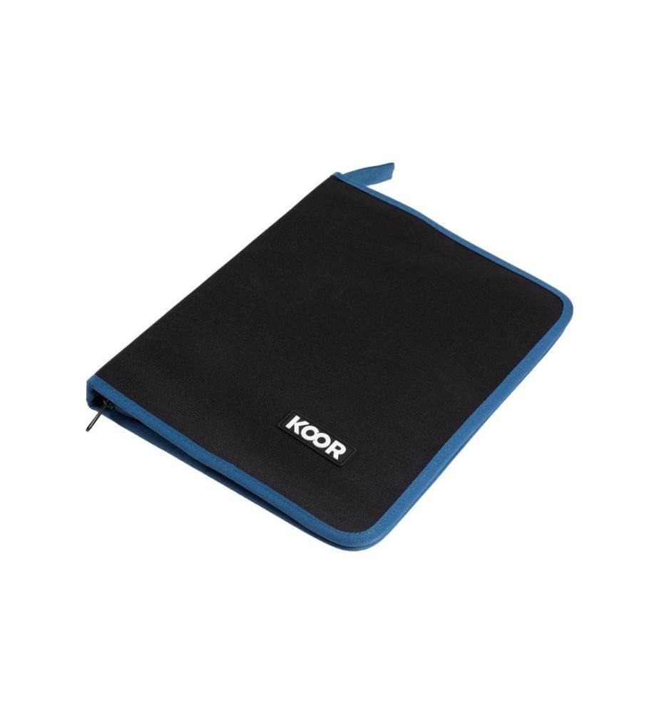 KOOR - Kits de couverts de camping 4 personnes, bleu