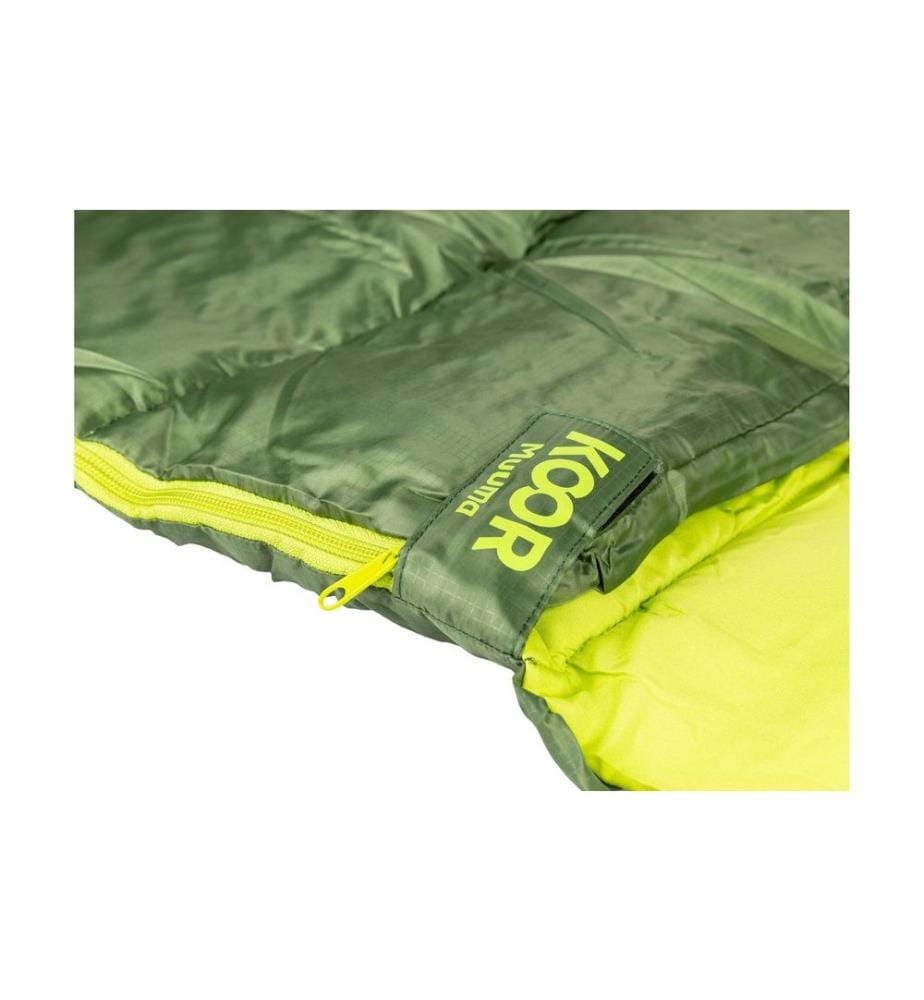 KOOR - Kinderschlafsack Muuma Grün 65 x 130 cm