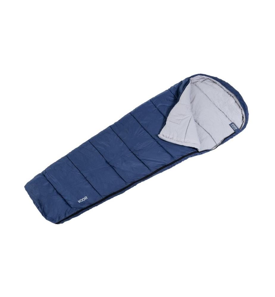 KOOR - Sac de couchage Baaba 950 Bleu 80 x 220 cm