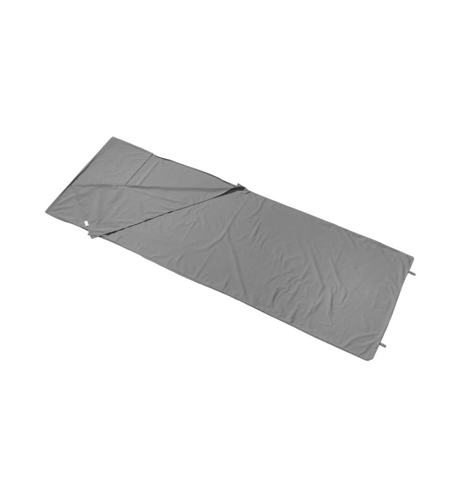 KOOR - Drap de sac de couchage Bozoolo Gris Coton 80 x 220 cm