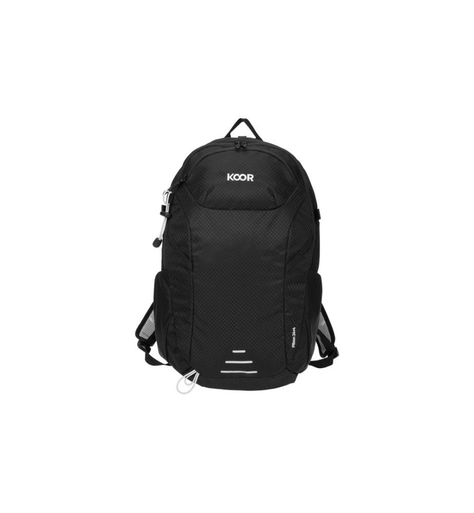 KOOR - Wanderrucksack Pilloon 24 + 4 l, Schwarz